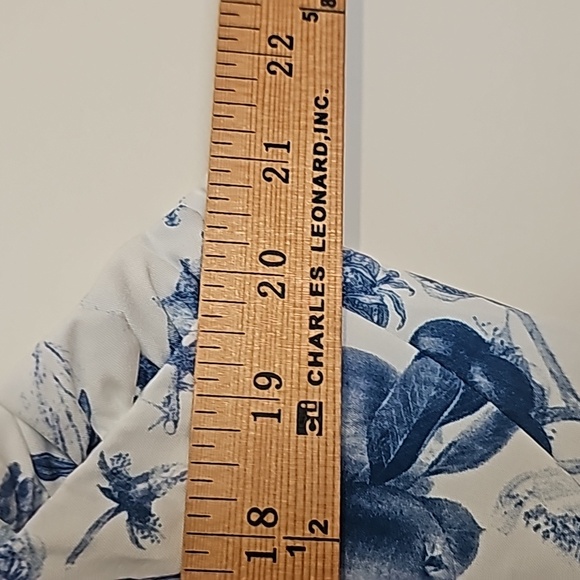 5/25 ❤️ Cider Curve Fruit Floral Sleeveless Smocked Back Side Ruched Sli… - Picture 2 of 6